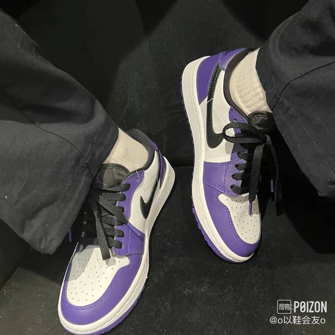  Air Jordan 1 Low Golf "Court Purple"